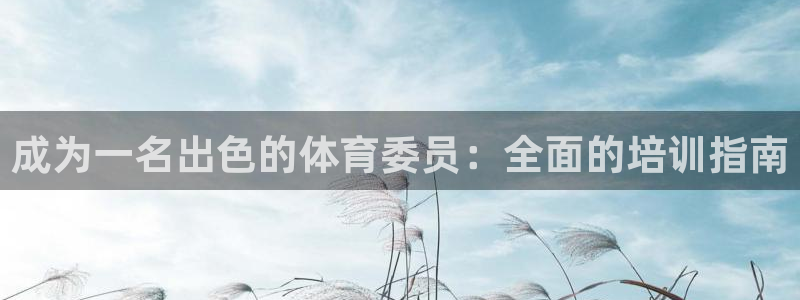 欧陆娱乐登录平台下载：成为一名出色的体育委员：全面的