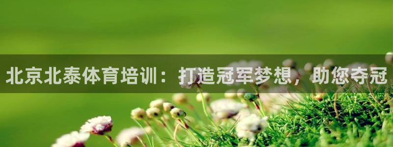 欧陆娱乐欧陆主管：北京北泰体育培训：打造冠军梦想，助