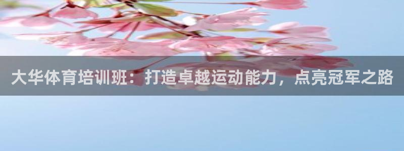 欧陆娱乐注册链接安全吗：大华体育培训班：打造卓越运动