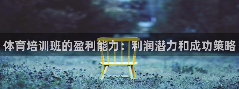 欧陆娱乐官网网址：体育培训班的盈利能力：利润潜力和成
