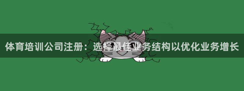 欧陆娱乐怎么注册会员：体育培训公司注册：选择最佳业务