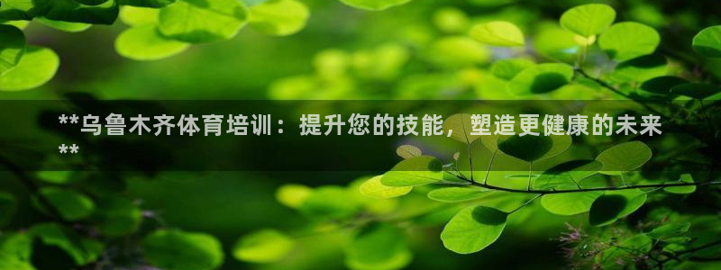 欧陆娱乐怎么注册会员的：**乌鲁木齐体育培训：提升您