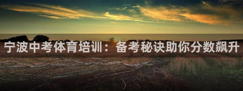 欧陆娱乐是正规平台吗安全吗知乎：宁波中考体育培训：备